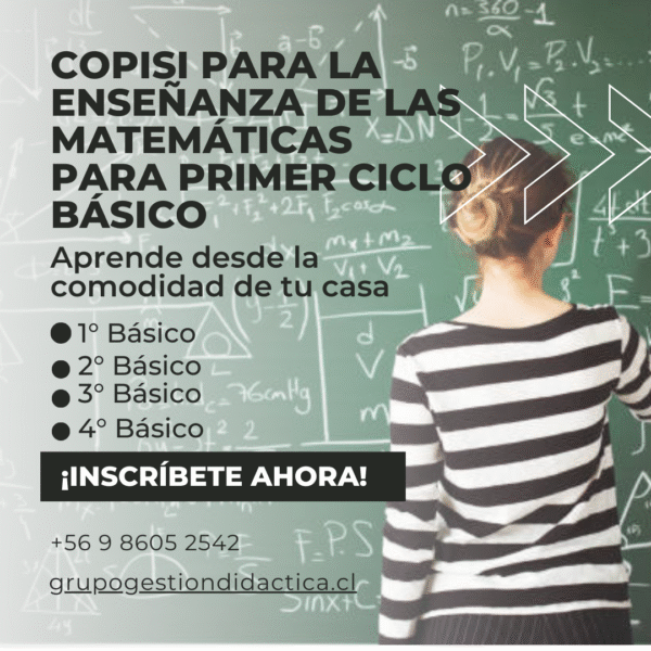 Didáctica COPISI para la Enseñanza de las Matemáticas Para Primer Ciclo Básico (1° a 4° Básico)